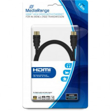 Кабель мультимедійний HDMI to HDMI 1.8m V2.0 Mediarange (MRCS156)