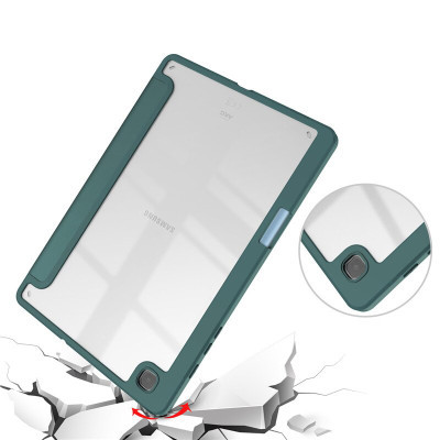Чохол до планшета BeCover Soft Edge Pencil Mount Samsung Galaxy Tab S6 Lite 10.4 P610/P613/P615/P619 Dark Green (708353)