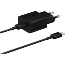 Зарядний пристрій Samsung USB-С 15W Black + Cable USB-C 1m (EP-T1510XBEGEU)