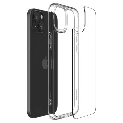 Чохол до мобільного телефона Spigen Apple iPhone 15 Plus Ultra Hybrid Crystal Clear (ACS06653)