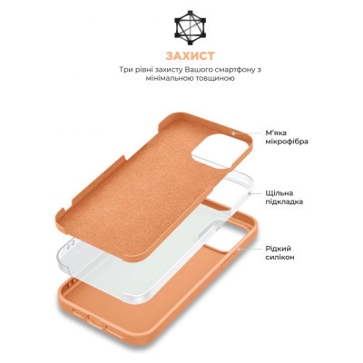Чохол до мобільного телефона Armorstandart ICON2 MagSafe Apple iPhone 15 Orange Sorbet (ARM72734)
