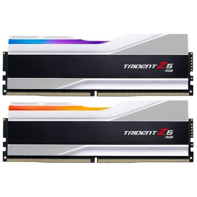 Модуль пам'яті для комп'ютера DDR5 32GB (2x16GB) 6000 MHz Trident Z5 RGB White G.Skill (F5-6000J3238F16GX2-TZ5RW)