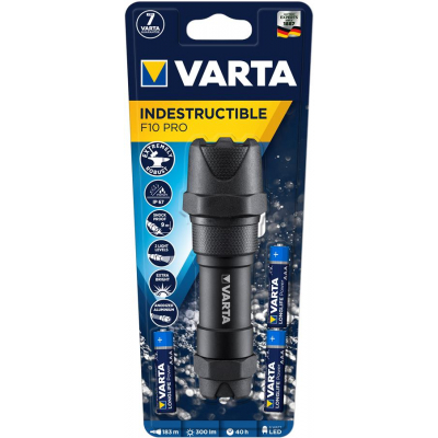 Ліхтар Varta Indestructible F10 Pro LED 3хААА (18710101421)