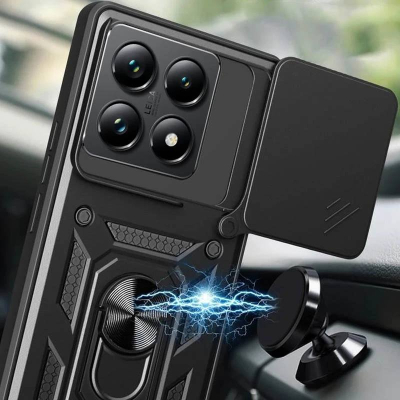 Чохол до мобільного телефона BeCover Military Xiaomi 14T Black (712559)