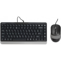 Комплект A4Tech F1110 USB Grey (F1110 Grey)