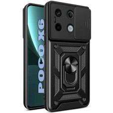 Чохол до мобільного телефона BeCover Military Poco X6 Black (711006)