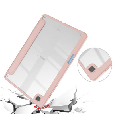 Чохол до планшета BeCover Soft Edge Pencil Mount Samsung Galaxy Tab S6 Lite 10.4 P610/P613/P615/P619 Rose Gold (708355)