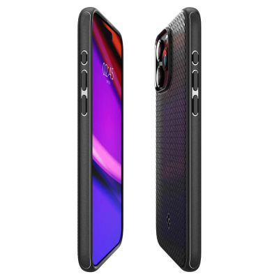 Чохол до мобільного телефона Spigen Apple iPhone 15 Pro Mag Armor MagFit Matte Black (ACS06736)