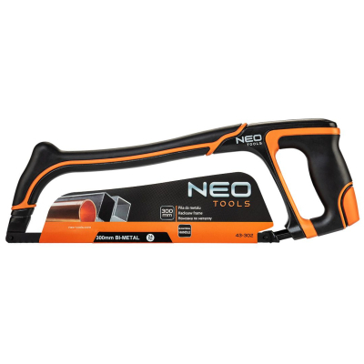 Ножівка Neo Tools по металу, 300 мм, двокомпонентна ручка (43-302)