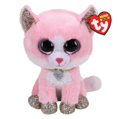 М'яка іграшка Ty Beanie Boo's Рожеве кошеня FIONA 15 см (36366)