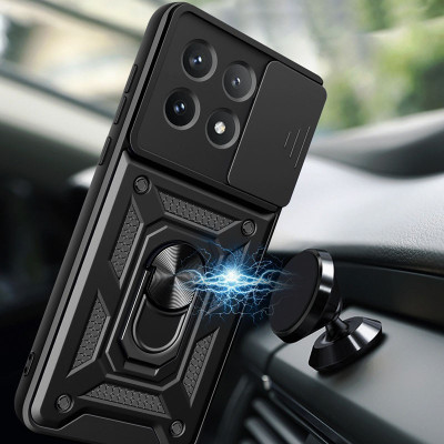 Чохол до мобільного телефона BeCover Military Poco X6 Pro Black (711157)