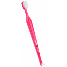 Зубна щітка Paro Swiss exS39 в поліетиленовій упаковці Ультрам'яка Рожева (7610458097143-pink)