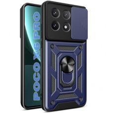 Чохол до мобільного телефона BeCover Military Poco X6 Pro Blue (711158)