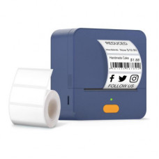 Принтер етикеток UKRMARK UP1BL bluetooth, USB, синій (00773)