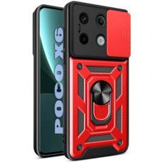 Чохол до мобільного телефона BeCover Military Poco X6 Red (711009)
