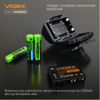 Ліхтар Videx VLF-H055D 500Lm 5000K (VLF-H055D)