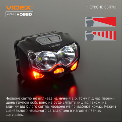 Ліхтар Videx VLF-H055D 500Lm 5000K (VLF-H055D)