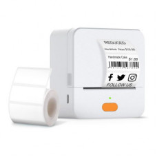 Принтер етикеток UKRMARK UP1WT bluetooth, USB, білий (00772)