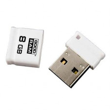 USB флеш накопичувач Goodram 8Gb Piccolo white (PD8GH2GRPIWR10)