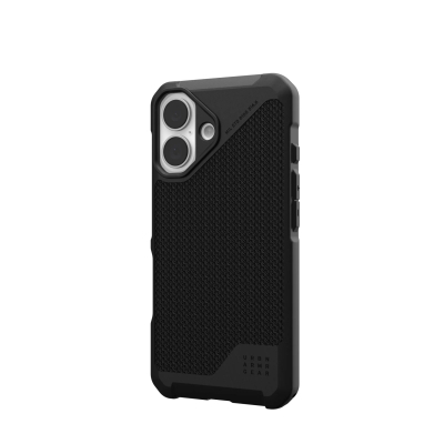 Чохол до мобільного телефона UAG iPhone 16 Metropolis LT Magsafe Kevlar Black (114454113940)