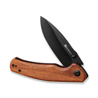Ніж Sencut Slashkin Black Blade Wood (S20066-4)