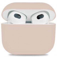 Чохол для навушників Armorstandart Ultrathin Silicone Case для Apple AirPods 3 Pink Sand (ARM60287)