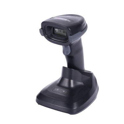 Сканер штрих-коду UKRMARK EV-B2504 2D, 433MHz, USB, IP64, stand, black (00822)