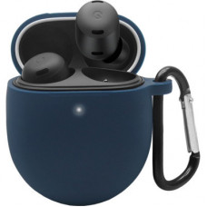 Чохол для навушників BeCover Silicon для Google Pixel Buds Pro Deep Blue (709576)