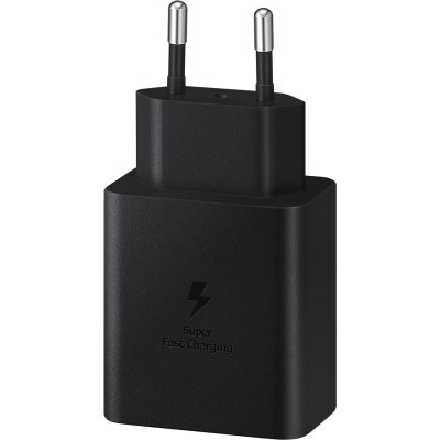 Зарядний пристрій Samsung 45W Compact Power Adapter (w C to C Cable) Black (EP-T4510XBEGEU)