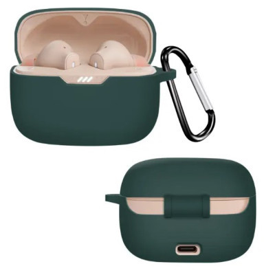Чохол для навушників BeCover Silicon для JBL Tune 230 NC TWS Dark Green (709601)