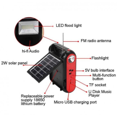 Ліхтар Voltronic JY-108+S