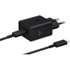 Зарядний пристрій Samsung 45W Compact Power Adapter (w C to C Cable) Black (EP-T4511XBEGEU)