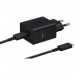 Зарядний пристрій Samsung 45W Compact Power Adapter (w C to C Cable) Black (EP-T4511XBEGEU)