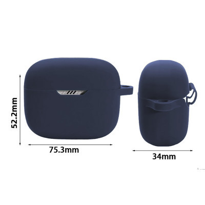 Чохол для навушників BeCover Silicon для JBL Tune 230 NC TWS Deep Blue (709600)