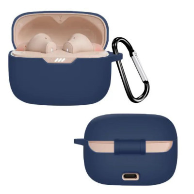 Чохол для навушників BeCover Silicon для JBL Tune 230 NC TWS Deep Blue (709600)
