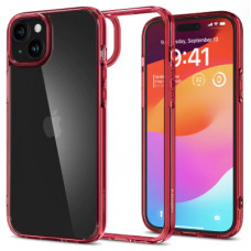Чохол до мобільного телефона Spigen Apple iPhone 15 Ultra Hybrid Red Crystal (ACS06794)