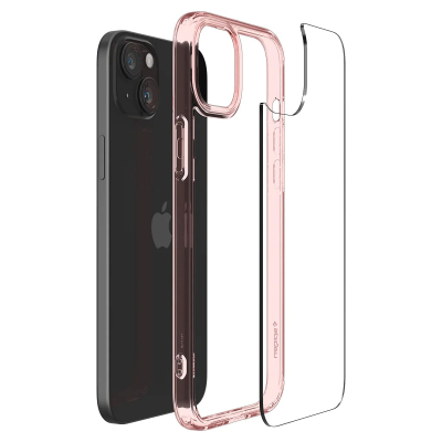 Чохол до мобільного телефона Spigen Apple iPhone 15 Ultra Hybrid Rose Crystal (ACS06795)