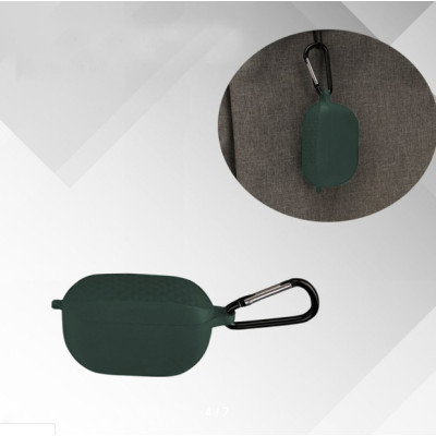 Чохол для навушників BeCover Silicon для JBL Wave 100 / Wave Buds TWS Dark Green (709587)