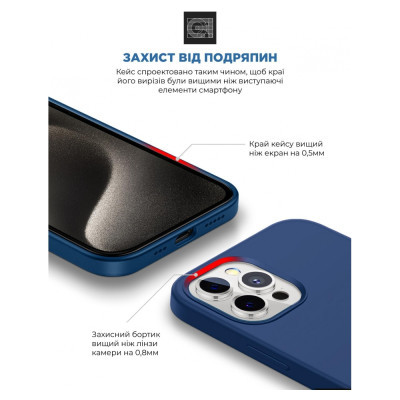 Чохол до мобільного телефона Armorstandart ICON2 MagSafe Apple iPhone 15 Pro Storm Blue (ARM72757)