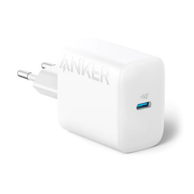 Зарядний пристрій Anker PowerPort 312 - 20W USB-C White (A2347G21)