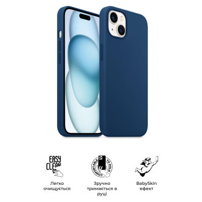 Чохол до мобільного телефона Armorstandart ICON2 MagSafe Apple iPhone 15 Storm Blue (ARM72759)
