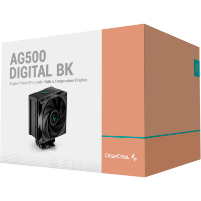 Кулер до процесора Deepcool AG500 DIGITAL BK