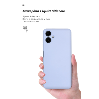 Чохол до мобільного телефона Armorstandart ICON Samsung A06 (A065) Camera cover Lavender (ARM80137)