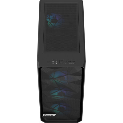 Корпус Fractal Design Meshify 2 Compact Lite RGB Bla (FD-C-MEL2C-05)