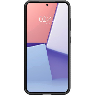 Чохол до мобільного телефона Spigen Samsung Galaxy S24, Liquid Air, Matte Black (ACS07347)