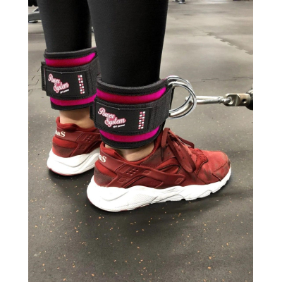 Манжета для тяги Power System Ankle Strap Gym Babe PS-3450 Pink (PS_3450_Pink)