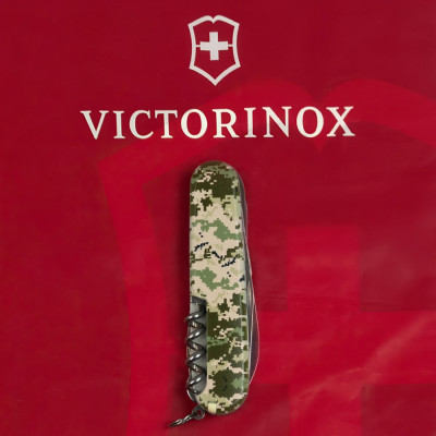 Ніж Victorinox Huntsman Army 91 мм Піксель (1.3713.3_W3940p)