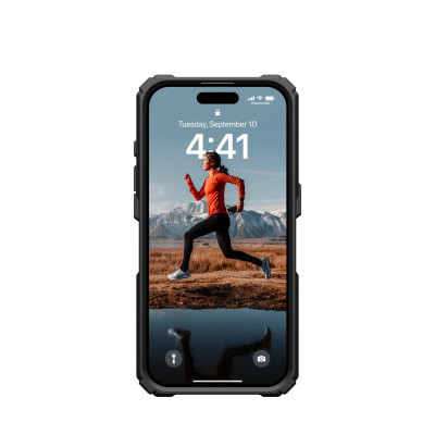 Чохол до мобільного телефона UAG iPhone 15 Pro Plasma XTE Magsafe Black/Orange (114442114097)
