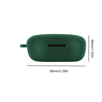 Чохол для навушників BeCover Silicon для Xiaomi Redmi Buds 4 Lite Dark Green (709584)