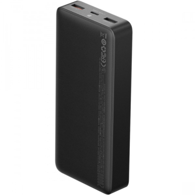 Батарея універсальна Baseus Bipow 20000mAh 25W, PD, QC + cable USB-C/60W (PPBD080001)